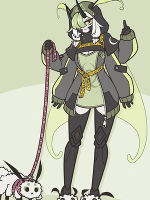 Cover of Demonic Moth (Custom made Demon King)