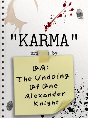 Cover of "KARMA" or: The Undoing of One Alexander Knight