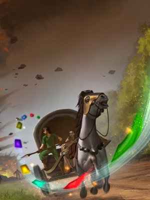 Cover of Caravan of Blades (A LITRPG Deckbuilder)