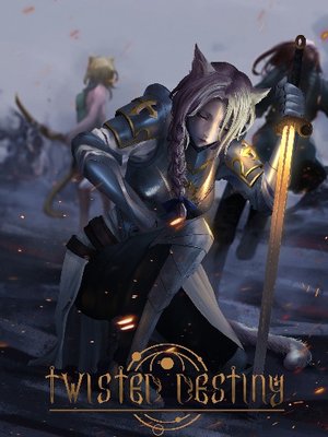 Cover of Twisted Destiny - A Fluffy Lesbian Catgirl Adventure