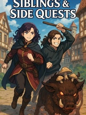 Cover of Siblings & Side Quests: A Comedy Isekai Fantasy Adventure