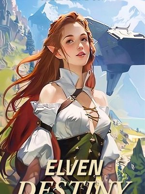 Cover of Elven Destiny: A Stranded Astronaut Men's Fantasy Adventure
