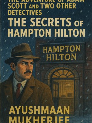 Cover of The Adventure of Adam Scott and two other detectives The Secrets of Hampton Hilton
