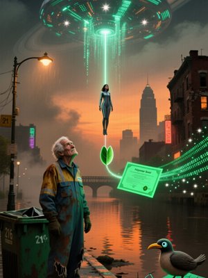 Cover of The Compound Spark and the Cosmic Sigh