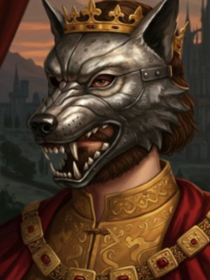 Cover of The end of the wolf