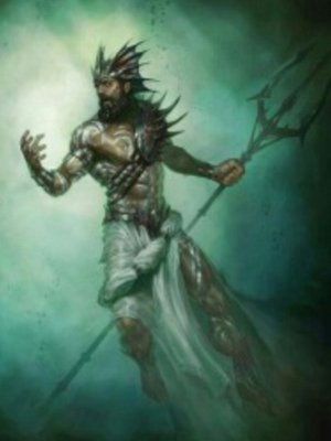 Cover of Reincarnated as Poseidon in GOW