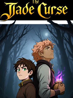 Cover of The Jade Curse [BOOK ONE COMPLETE] a Fantasy Isekai