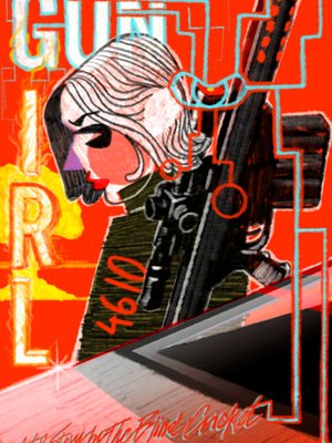 Cover of Gun Girl - a dungeon delving Sci-Fi with a contemporary AI core twist