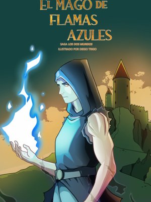 Cover of El Mago de Flamas Azules - Español / Spanish